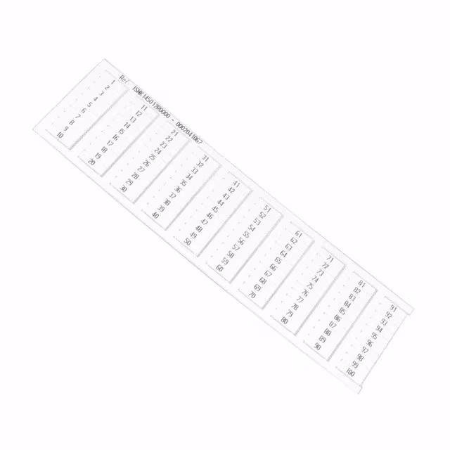 1SNK145012R0000 TE Connectivity ENTRELEC  Terminal Block Marker Strips